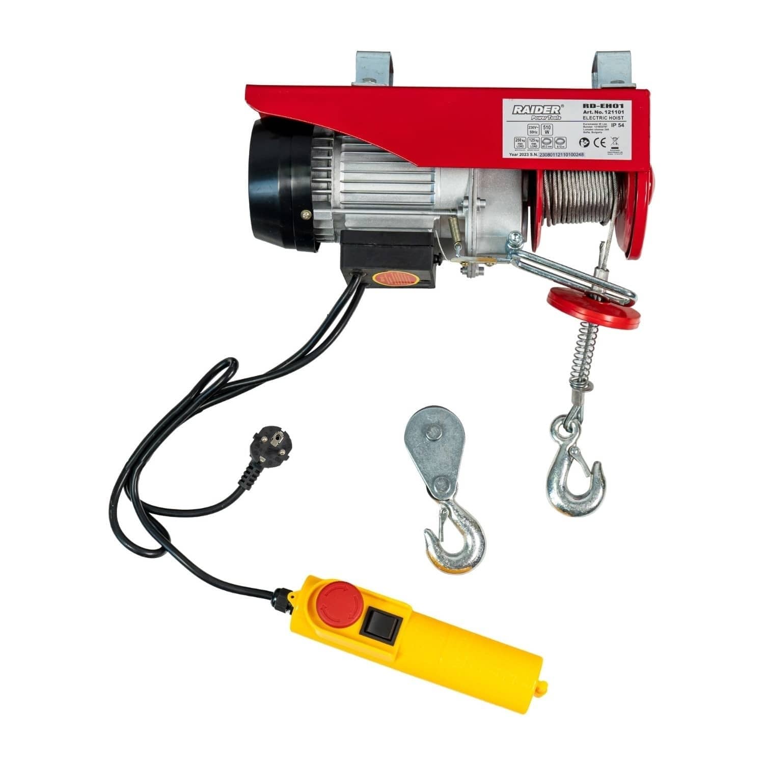 RAIDER Παλάγκο ηλεκτρικό RD-EH02 500kg 121102 RAIDER Παλάγκο ηλεκτρικό RD-EH02 500kg 121102